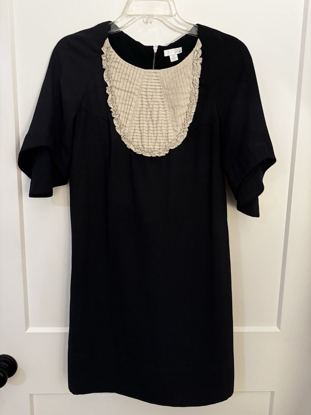 Go International Dress Sz XS Black Dark Academia Capsule Work Cocktail Wedding